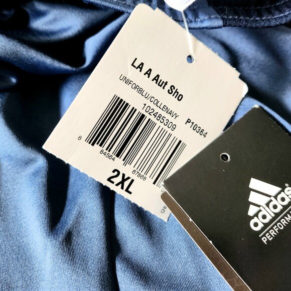 Player Edition! Soccer Shorts  Men LA Galaxy NWT 2XL P10364 RARE Free Shipping - Picture 6 of 6